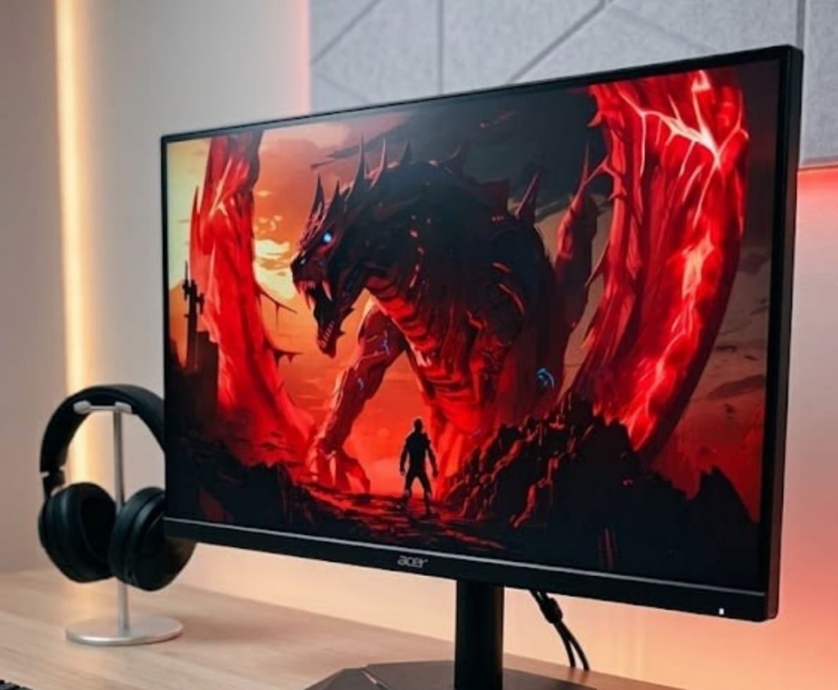 Monitor Gamer 27 Acer Nitro KG0 com Tela LED