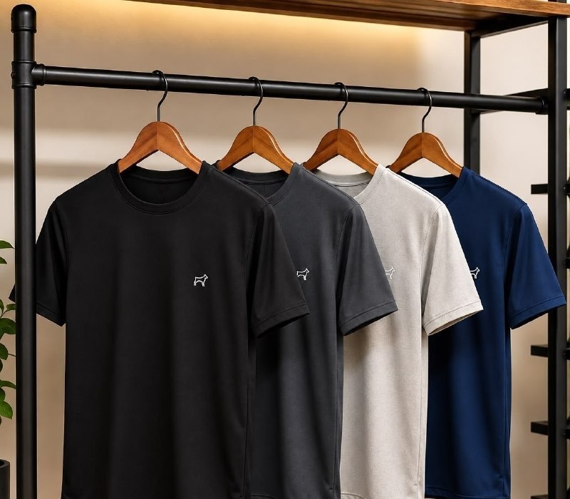Kit 4 Camisetas Dry Fit Parvori