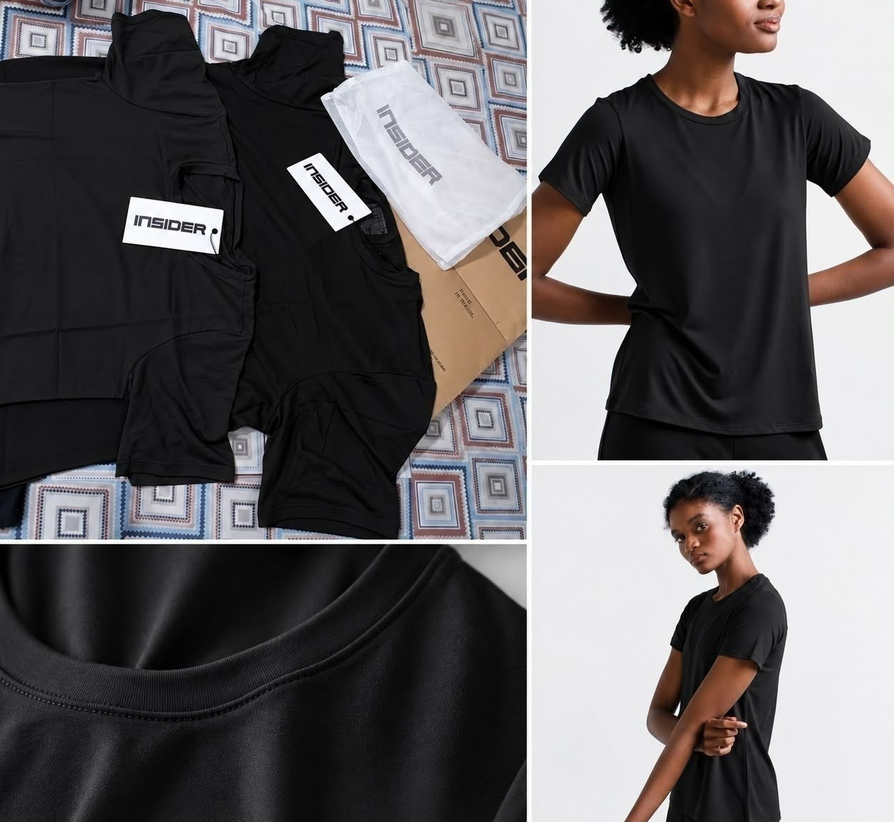 Camiseta Insider Daily Feminina 3 cores