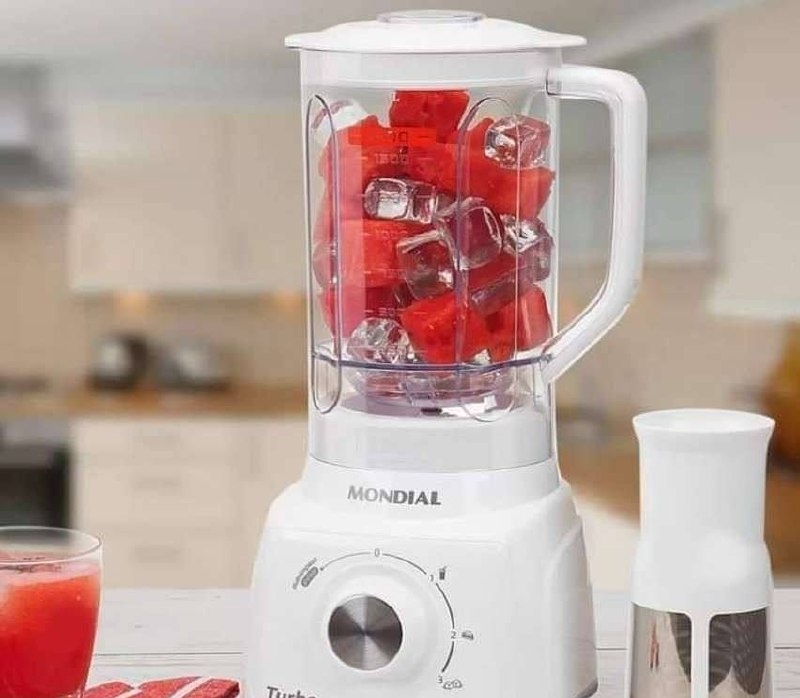 Liquidificador Turbo Power Mondial 550W L-99 WG