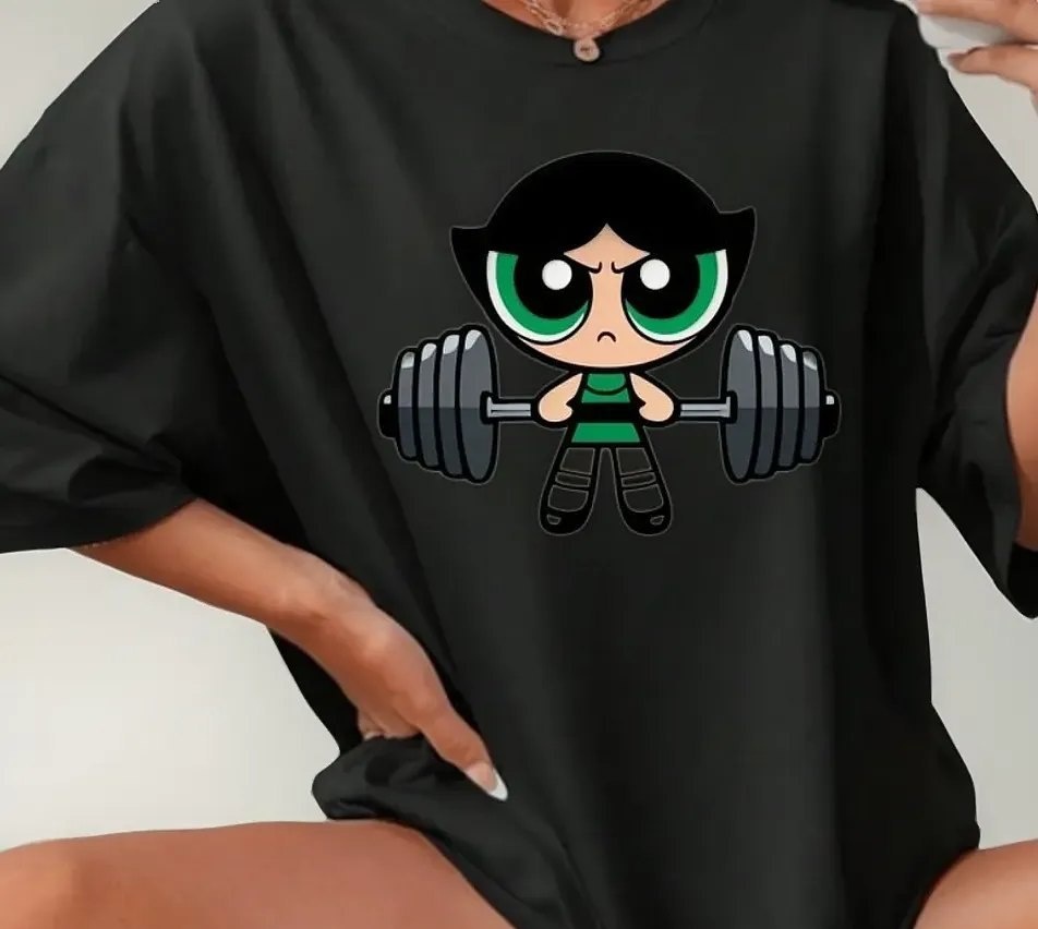 Camiseta Feminina Algodão T-Shirt Gym Academia Estampada