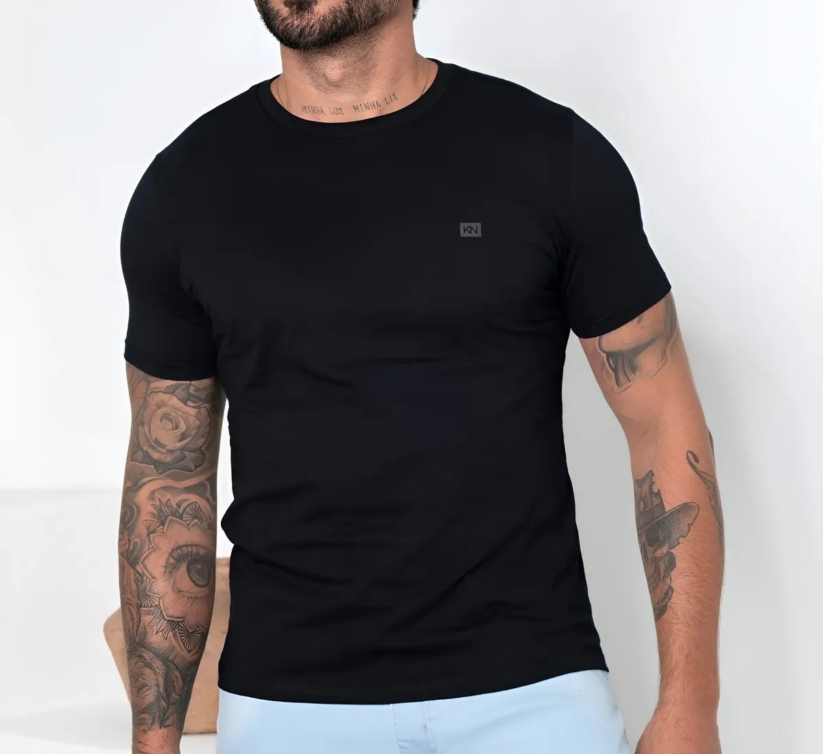 Camiseta Básica Slim Koenig 100 Algodão