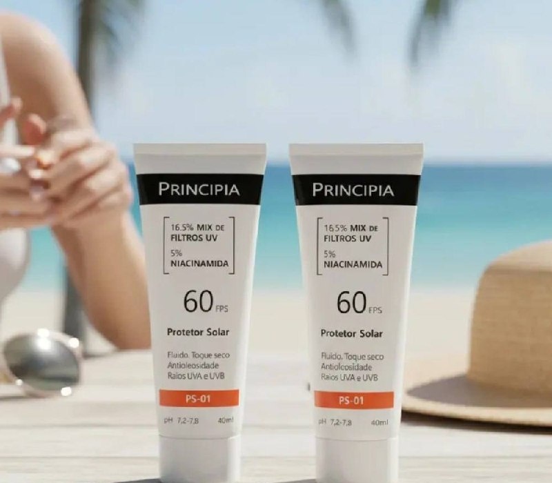 Principia Kit Protetor Solar Facial PS 01 FPS60