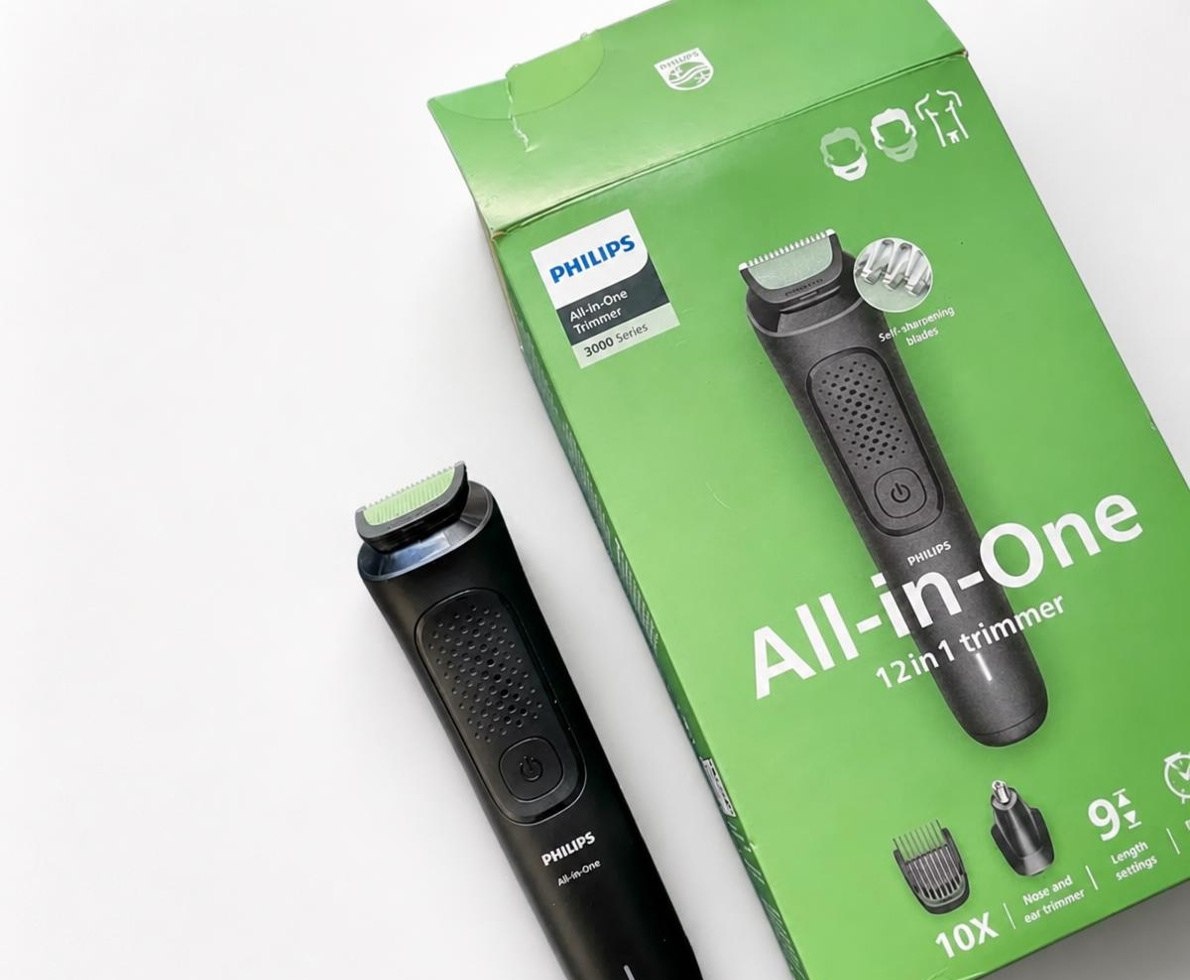 Philips Aparador e Barbeador Elétrico All-in-One Série 3000 12 em 1