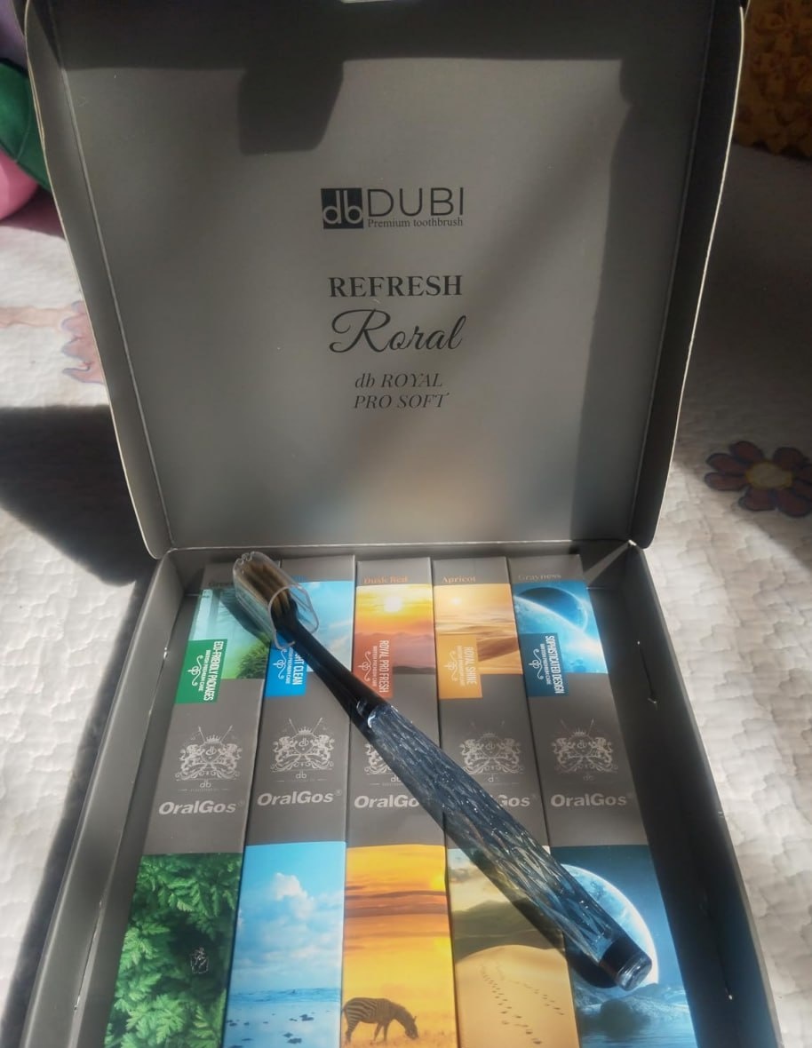 Kit 6 Un. OralGos Escova de Dente Adulto Macia