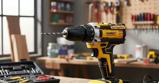 Parafusadeira Furadeira 48V 2 Baterias Com Maleta e Acessórios