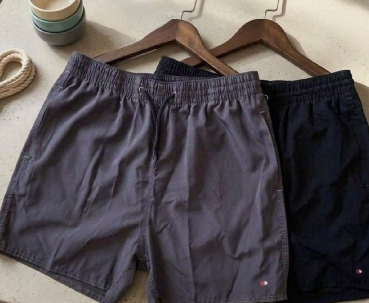 Kit 2 Shorts Bermuda Tactel Elástico Sandrini