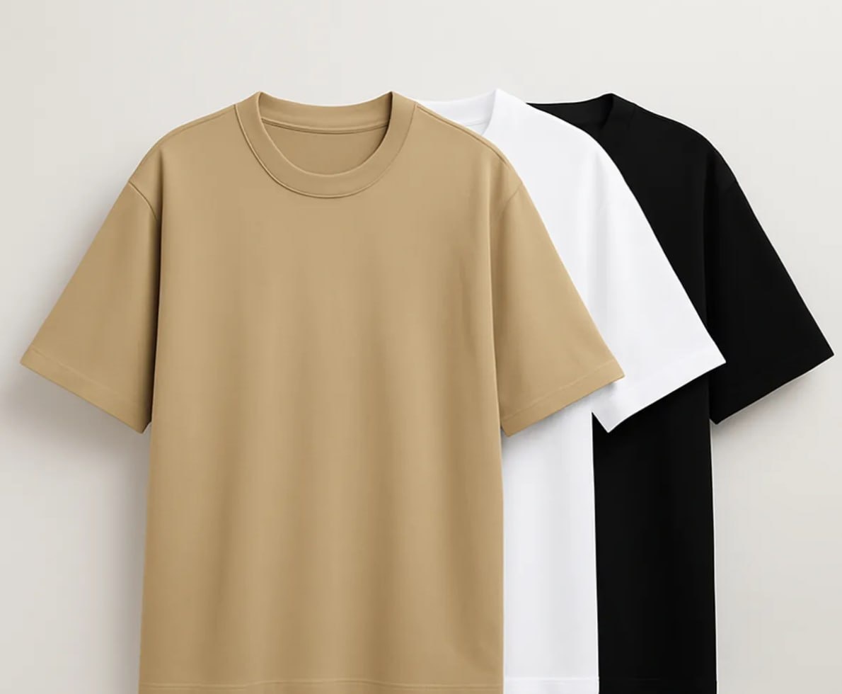 Kit 3 Oversized Streetwear Básica