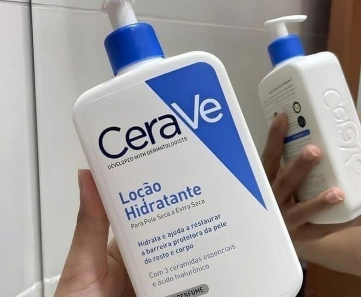 Loção Hidratante Corporal com Ceramidas Essenciais e Ácido Hialurônico CeraVe 473ml