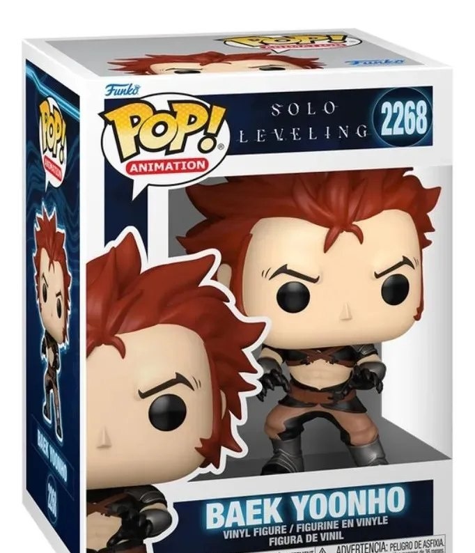 Boneco Funko Pop! Solo Leveling - Baek Yoonho