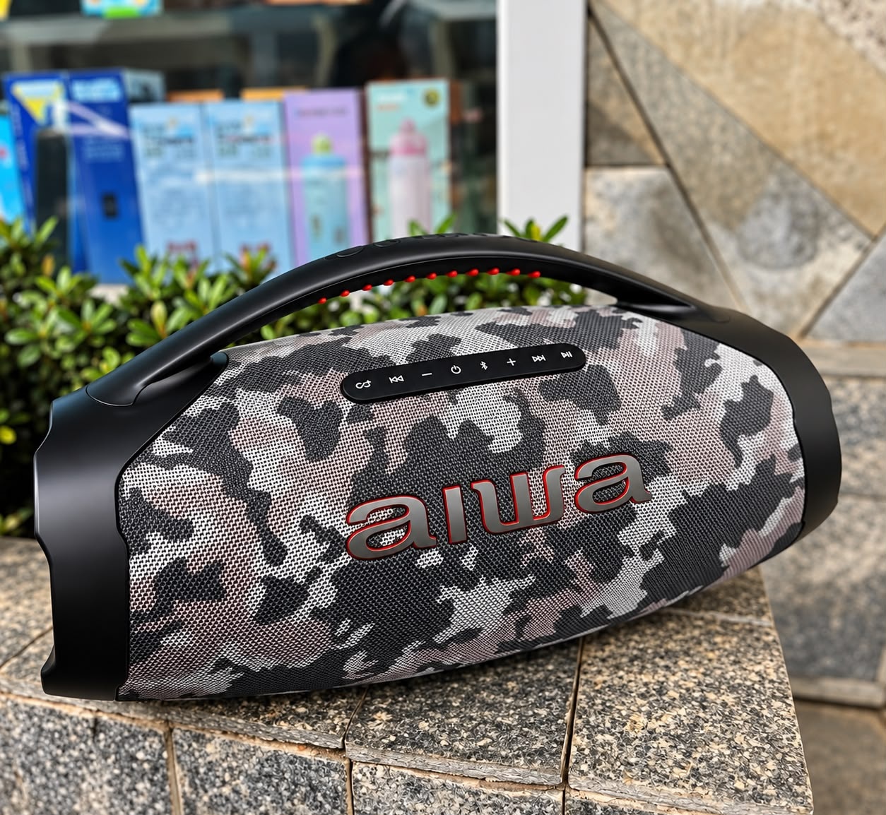 Caixa de Som Boombox Plus AIWA 200W