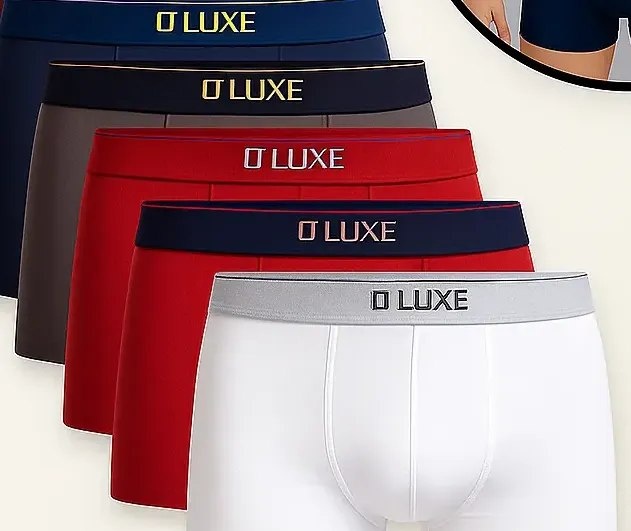 Kit 10 Cuecas Microfibra Boxer Masculina com Lycra