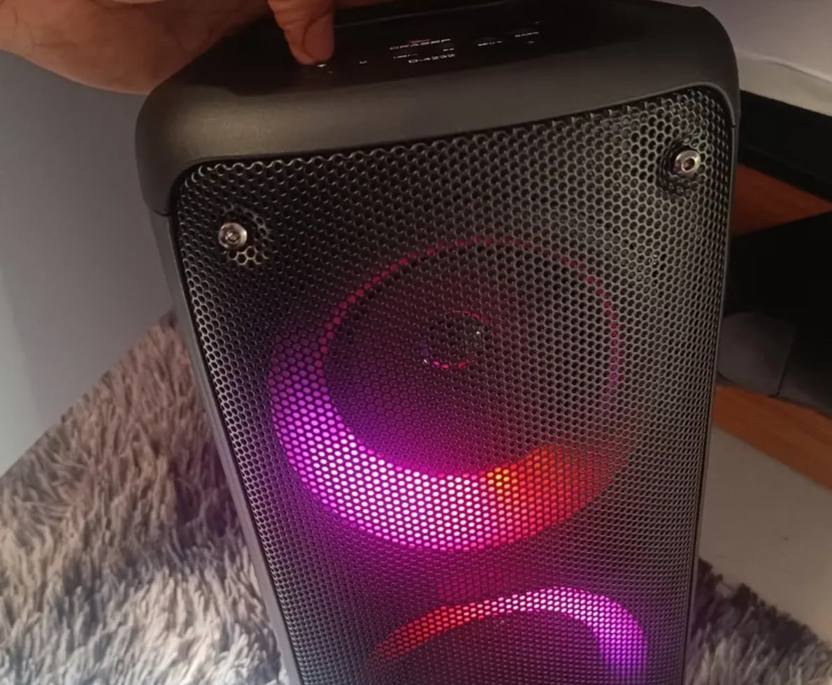 Caixa De Som Completa Amplificada 200W