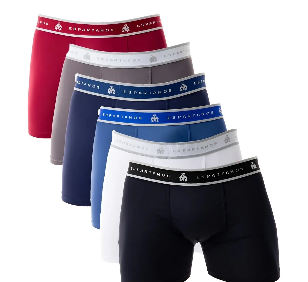 Kit com 5 Cuecas Boxer Masculina Microfibra Original