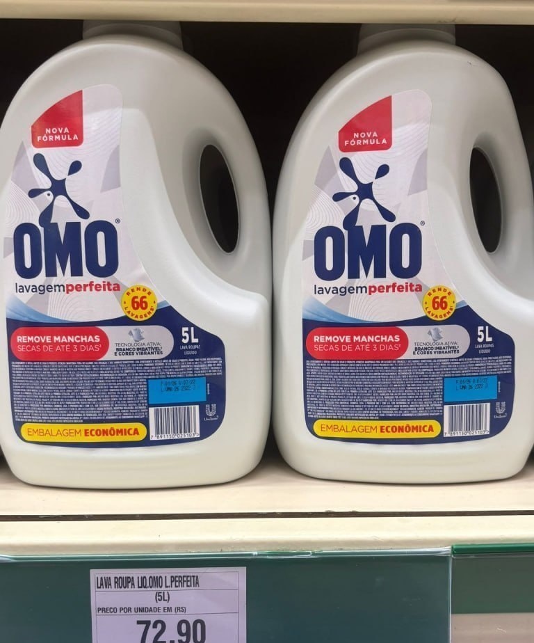 Omo Sabão Líquido Lavagem Perfeita 5L
