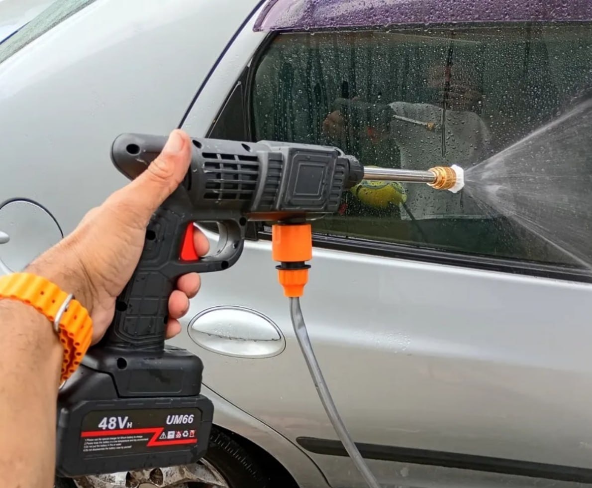 Lavadora Alta Pressão Portátil Sem Fio Bivolt Hardline