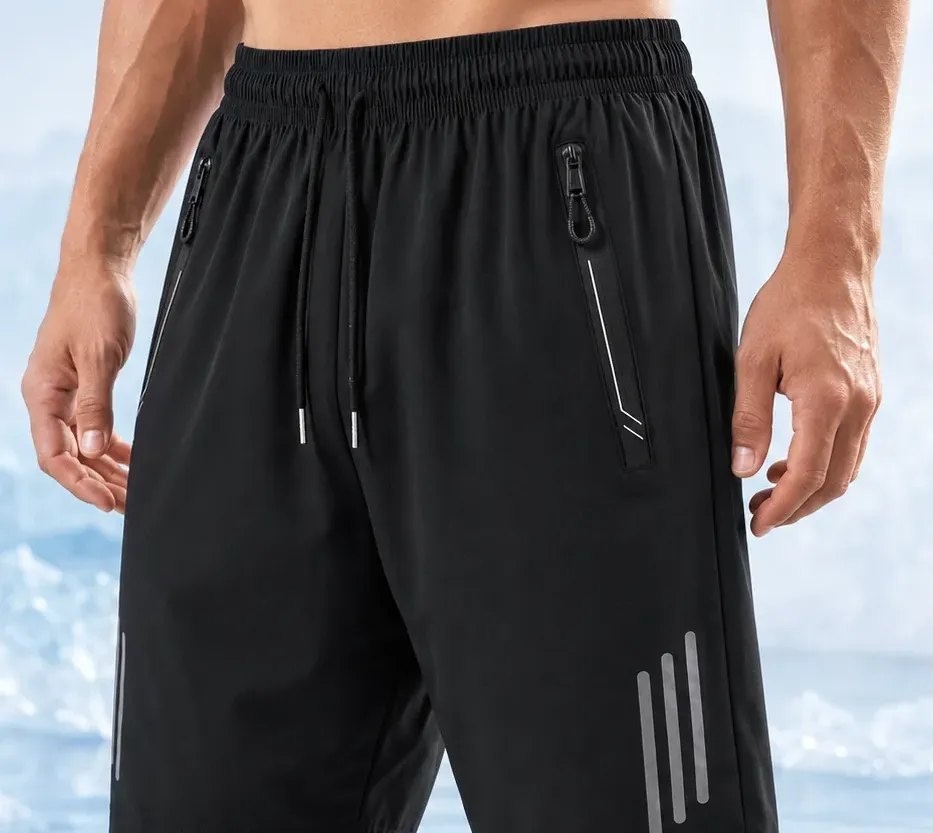 Short Masculino Bermuda Secagem Dry Zip Bolsos Academia
