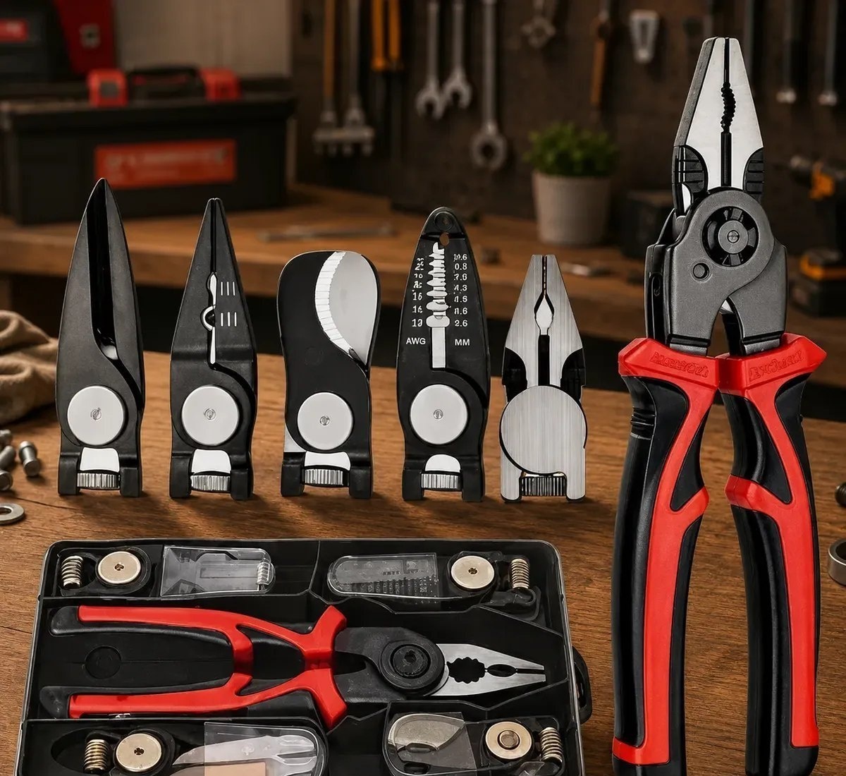 Alicate 5 Pontas Multifuncional Universal Linha Profissional