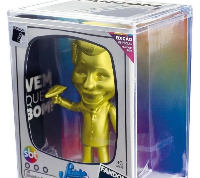 Silvio Santos Dourado Fandom Líder Brinquedos