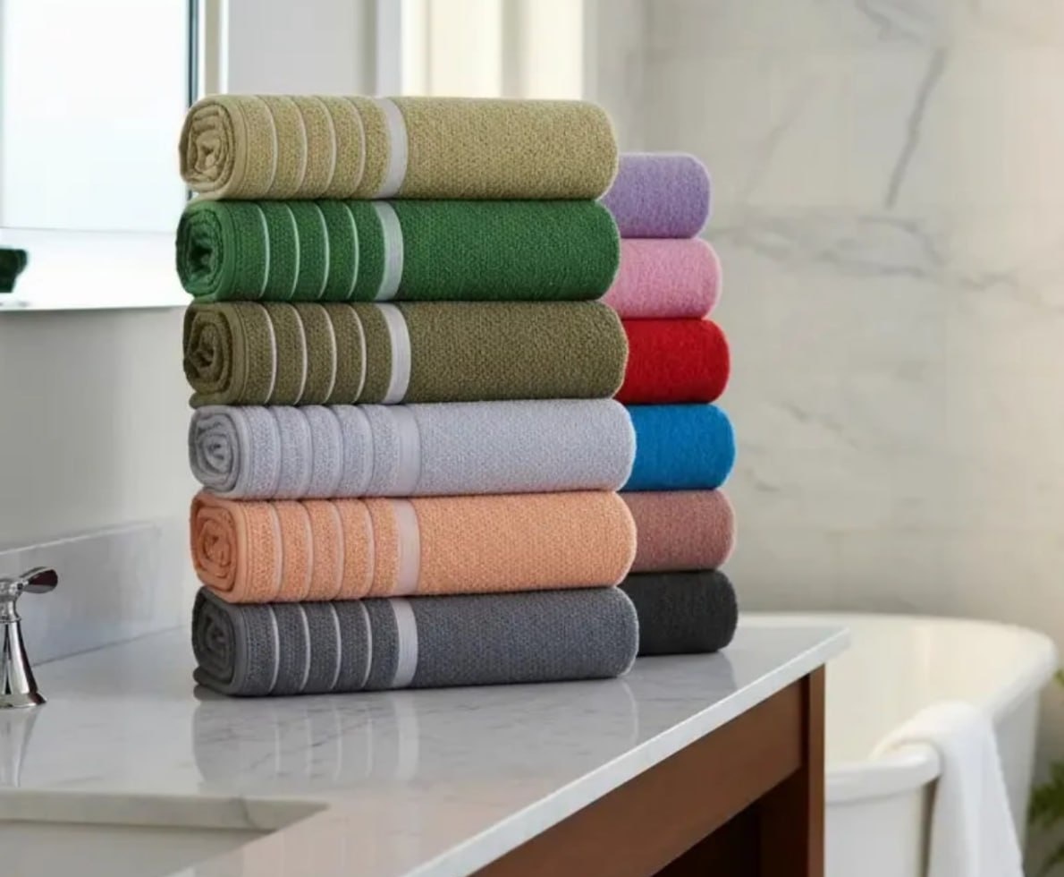 Kit com 4 Toalhas de Banho Gigante 80x150cm