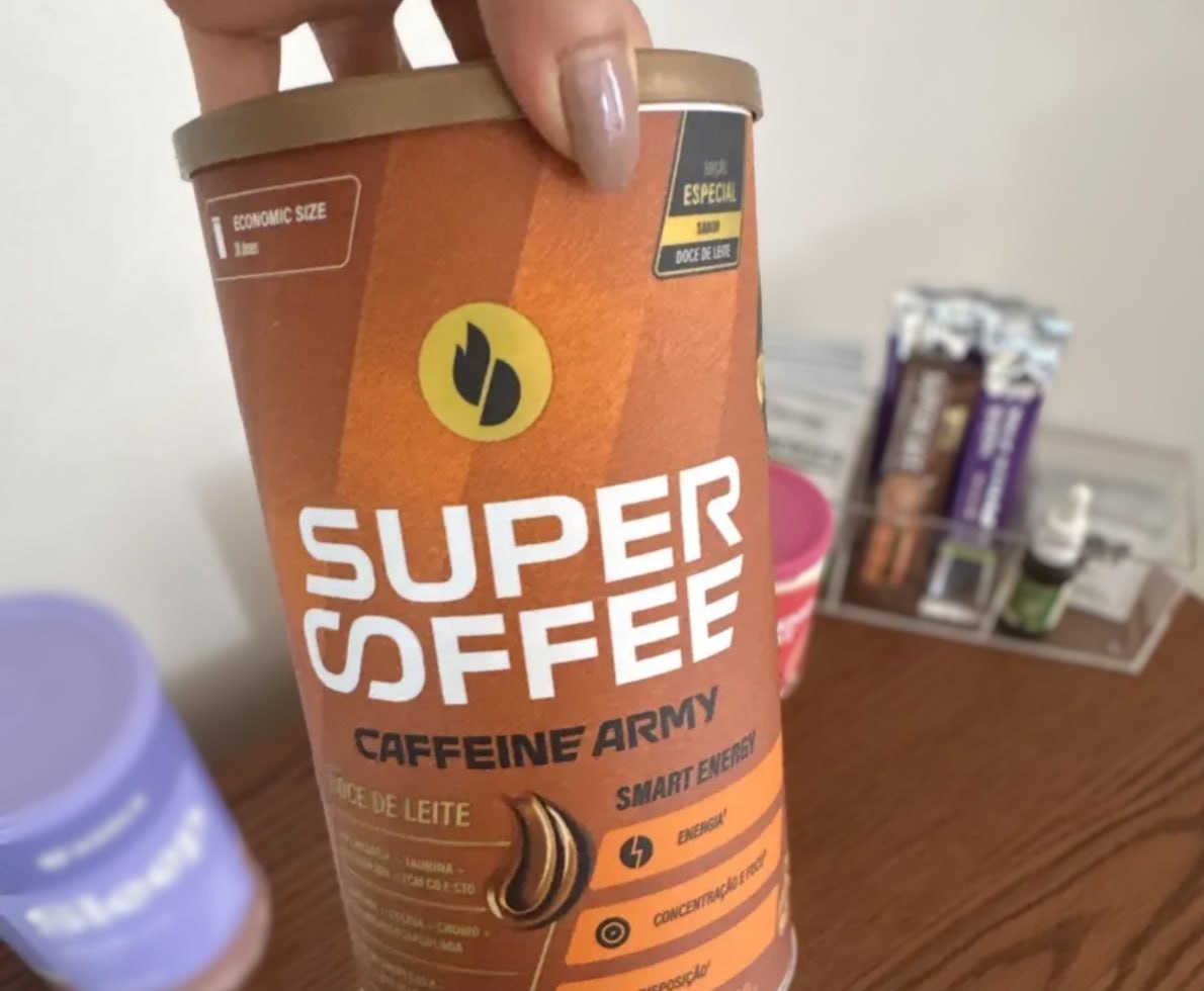 Cappuccino Supercoffee Doce De Leite 380g Caffeine Army