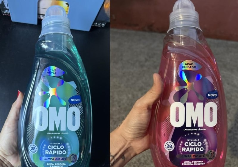 Lava-Roupas Líquido Omo Ciclo Rápido Frasco 1,4l