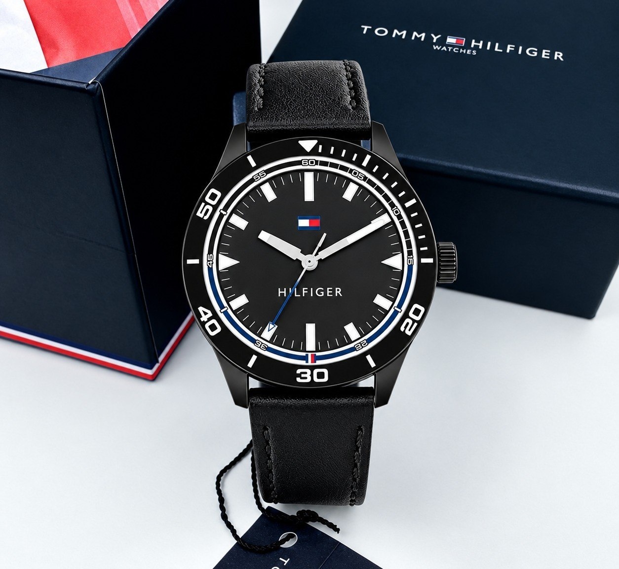 Relógio Tommy Hilfiger de Couro