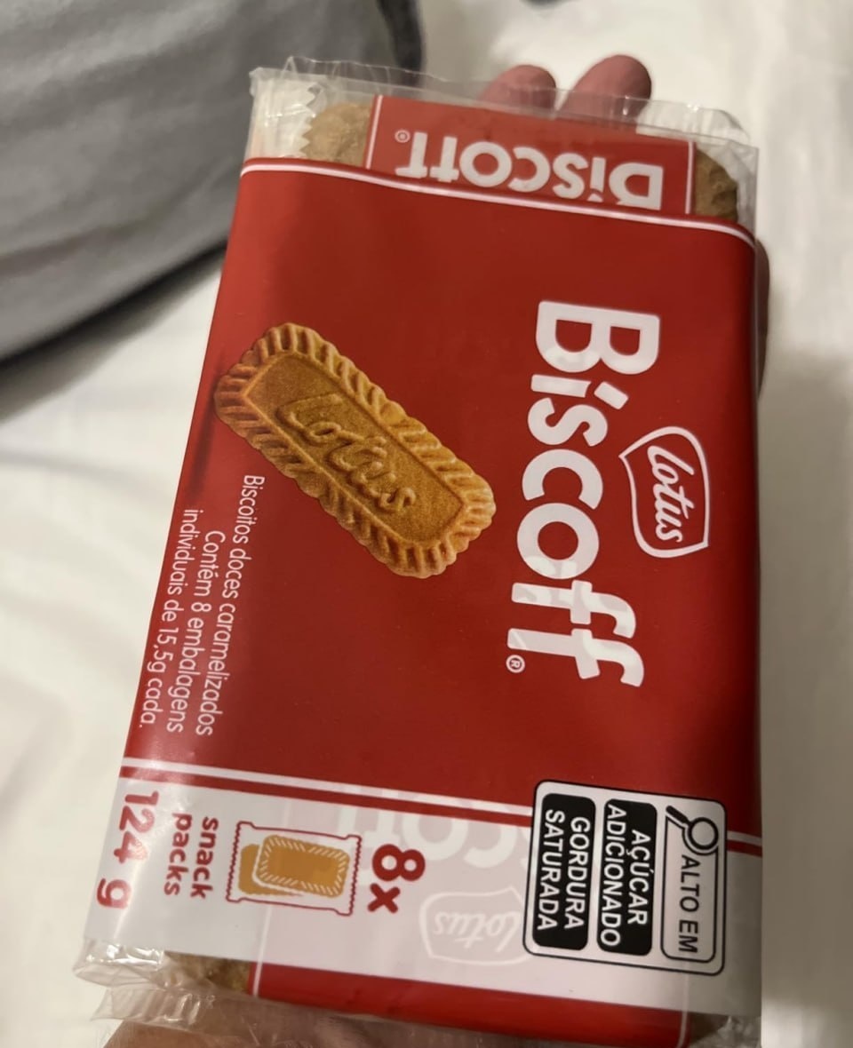 Lotus Biscoff Biscoito Doce Pacote 124G