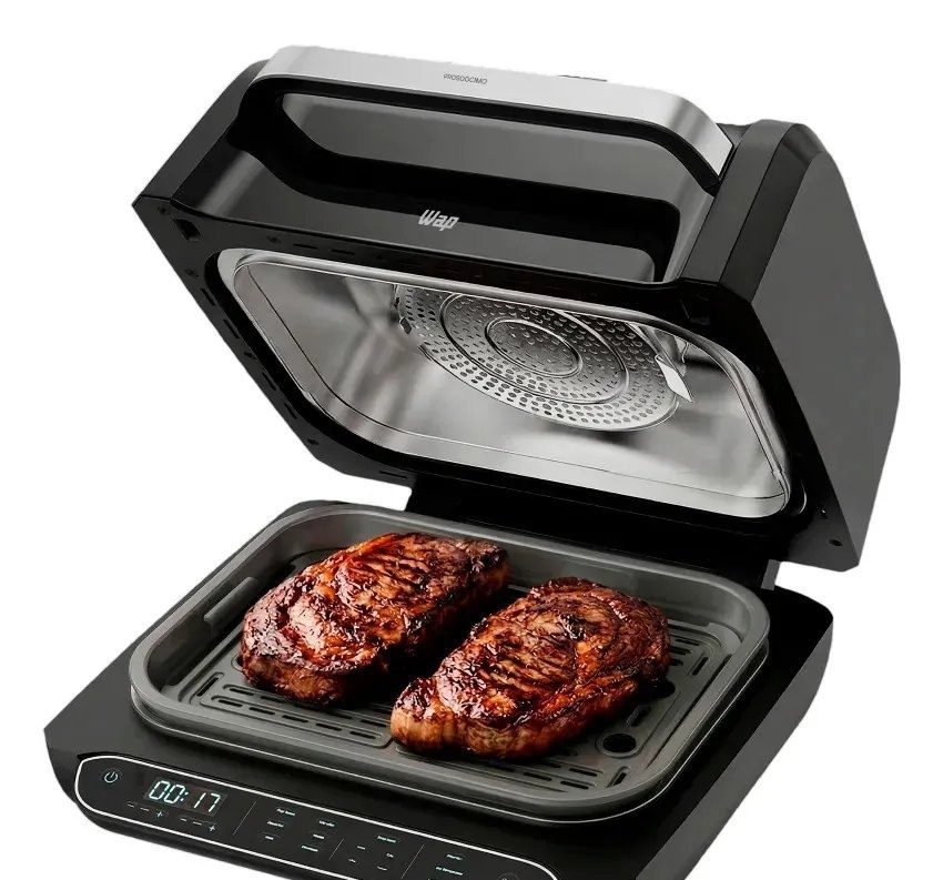 Fritadeira Elétrica Air Fryer 8 em 1 Wap Barbecue Heat Digital Wc Ab1030 220V