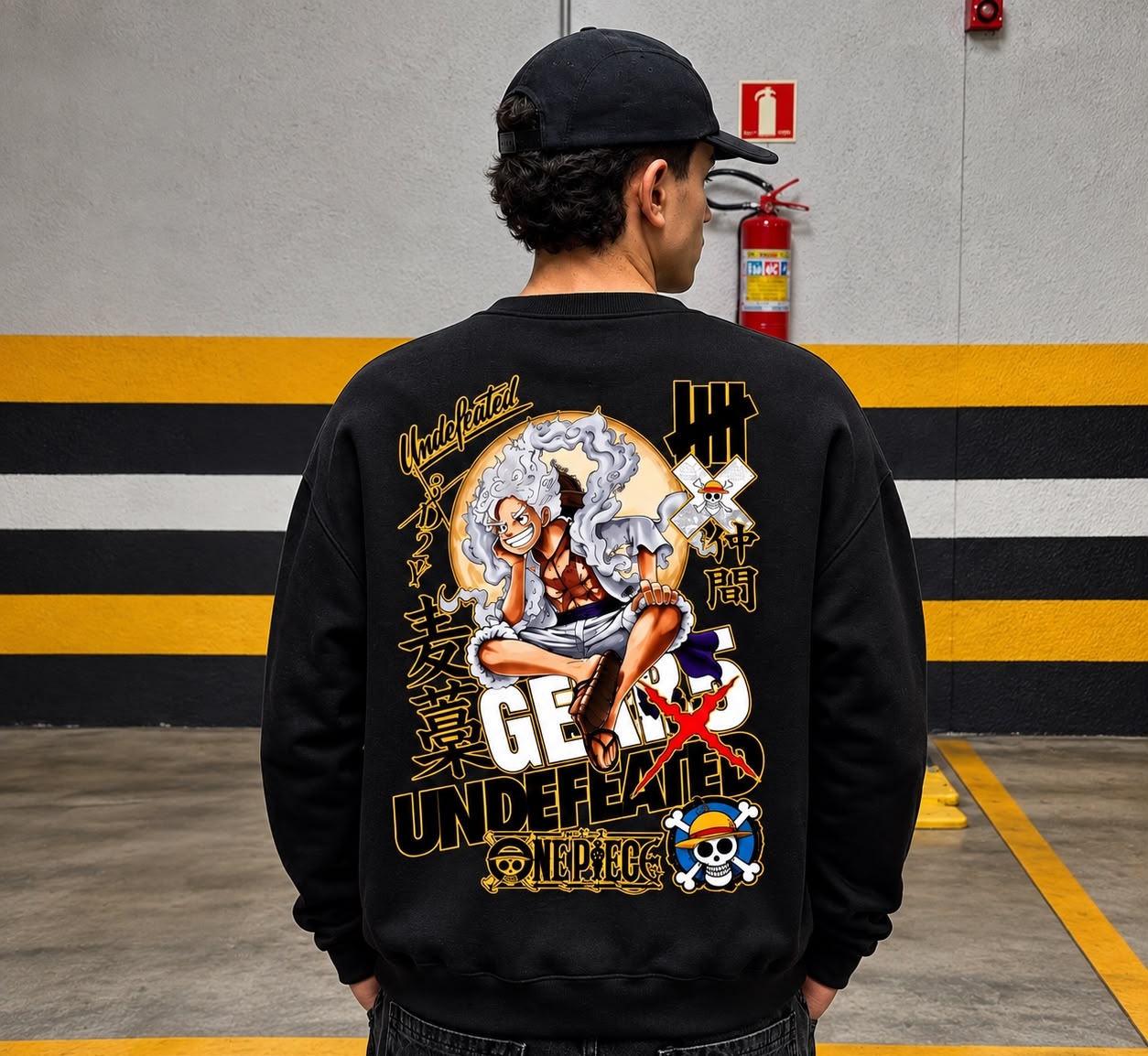 Moletom One Piece Luffy 4 cores