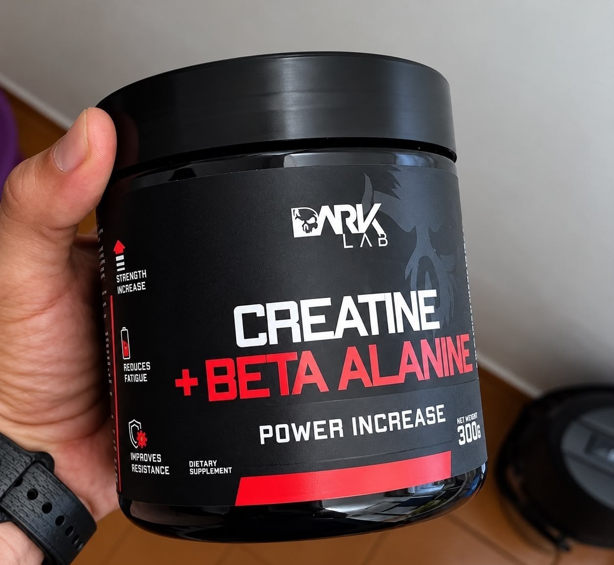 Creatina Pura  Beta Alanina 300g Dark Lab
