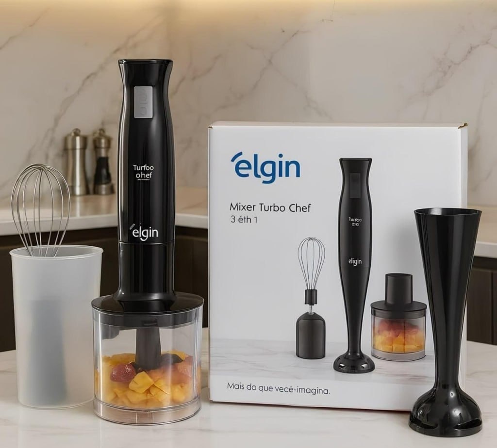 Mixer Turbo Chef Elgin 3 Em 1 200w 127v