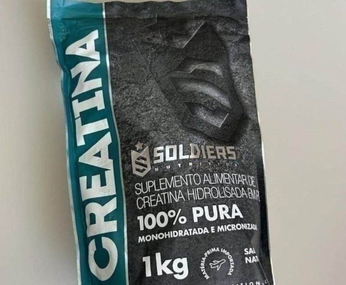 Creatina 1kg Suplemento Monohidratada - Soldiers Nutrition