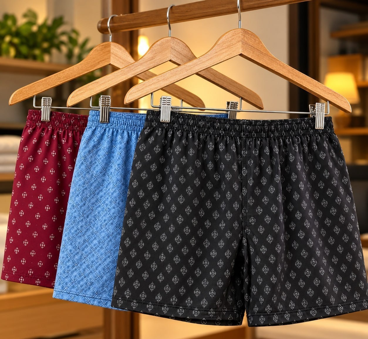 Kit 3 Pijamas Samba Canção Cordoba