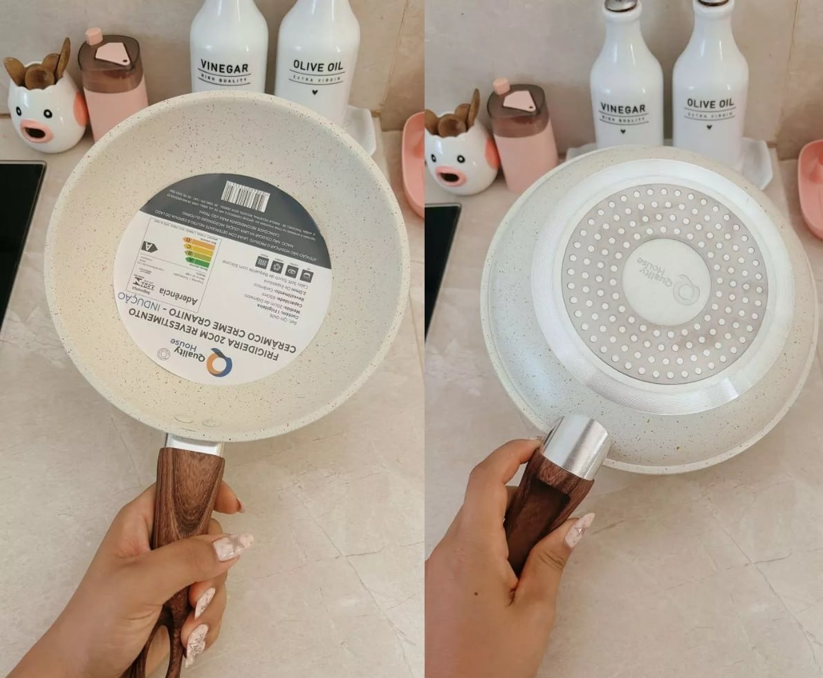 Frigideira Antiaderente Cerâmica Indução