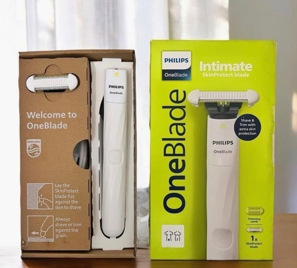 Aparador de Pelos Philips OneBlade Intimate QP192410