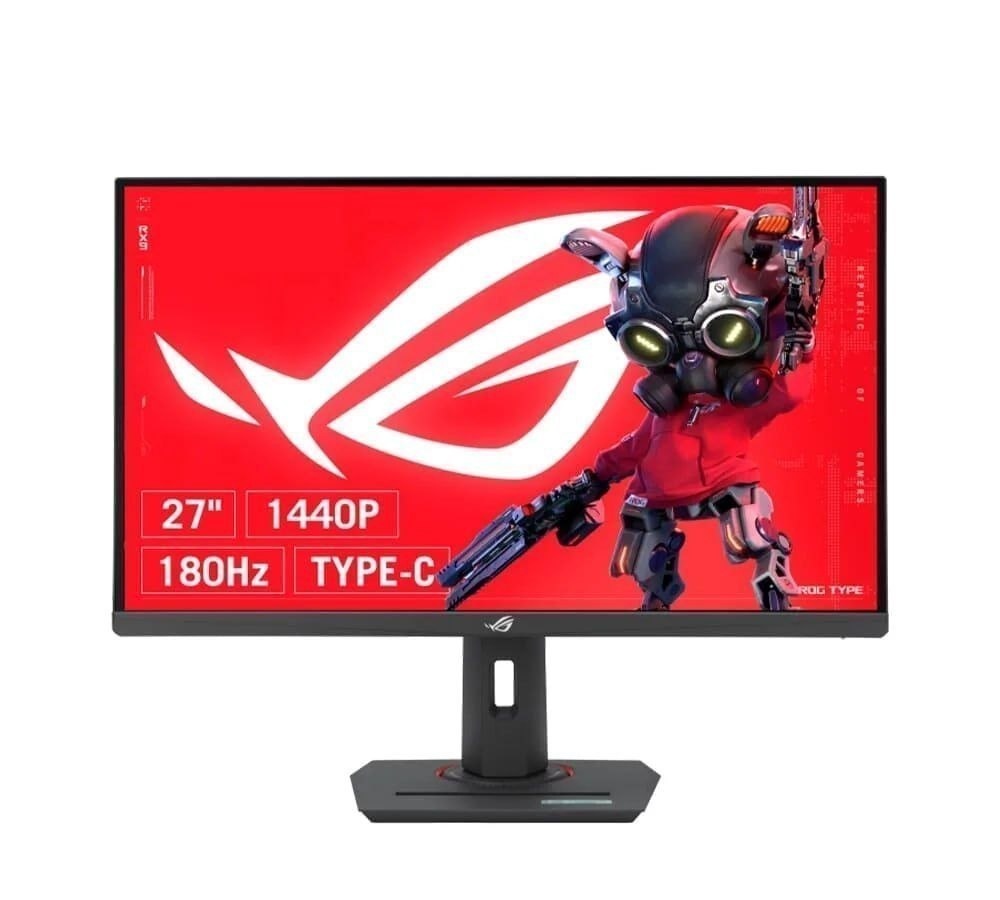 Monitor Gamer ASUS ROG Strix 27 QHD 180Hz 1ms Fast IPS VRR G-Sync FreeSync HDR 400 Altura Ajustável