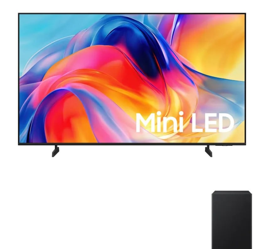 Samsung Smart TV 50 Mini LED 4K M75H  Soundbar HW-B450F