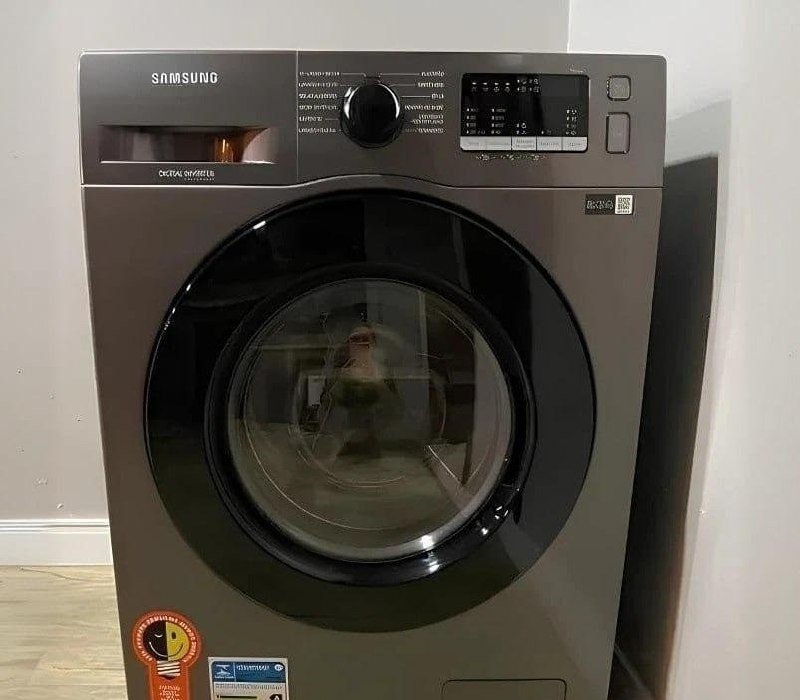 Lava e Seca Samsung WD11M com Digital Inverter 117kg Inox Look