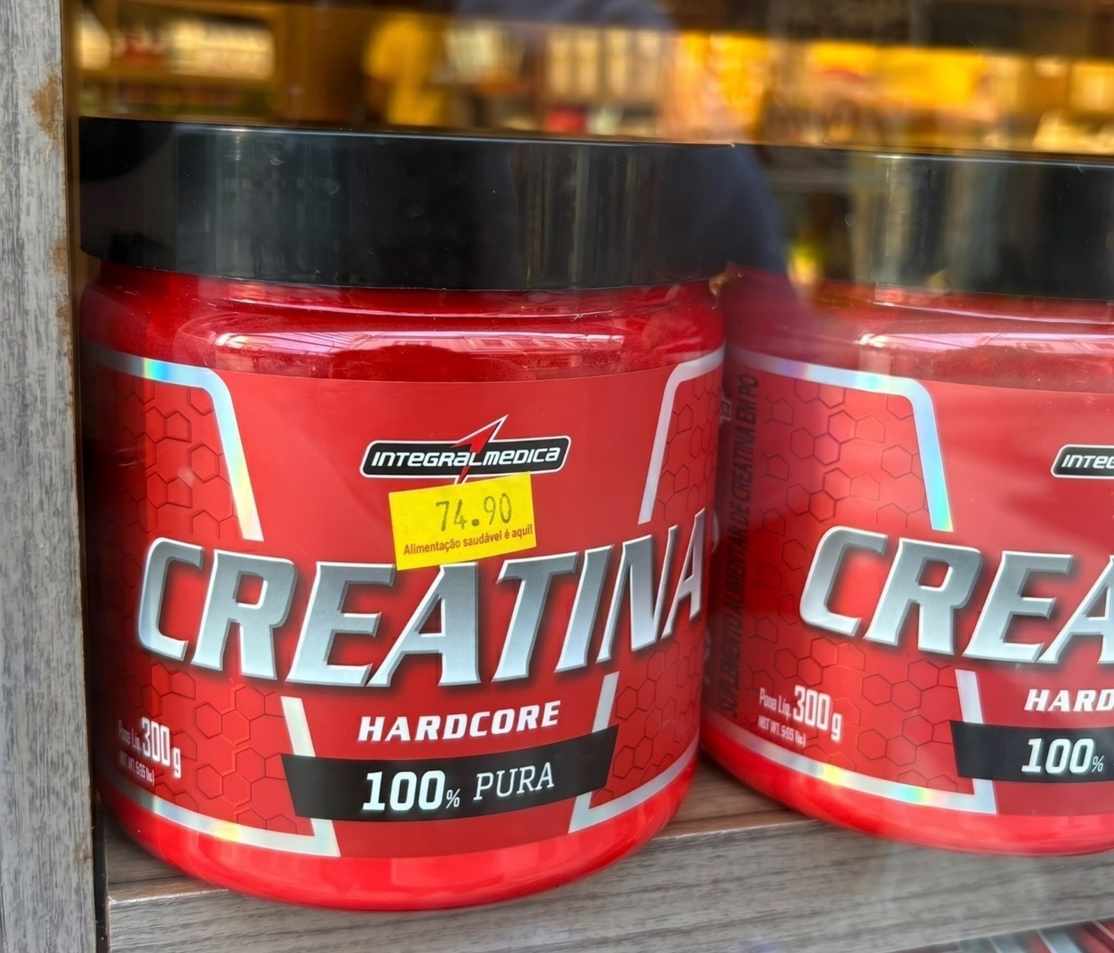 Creatina 100 Pura 300g Integralmedica - Força e Performance