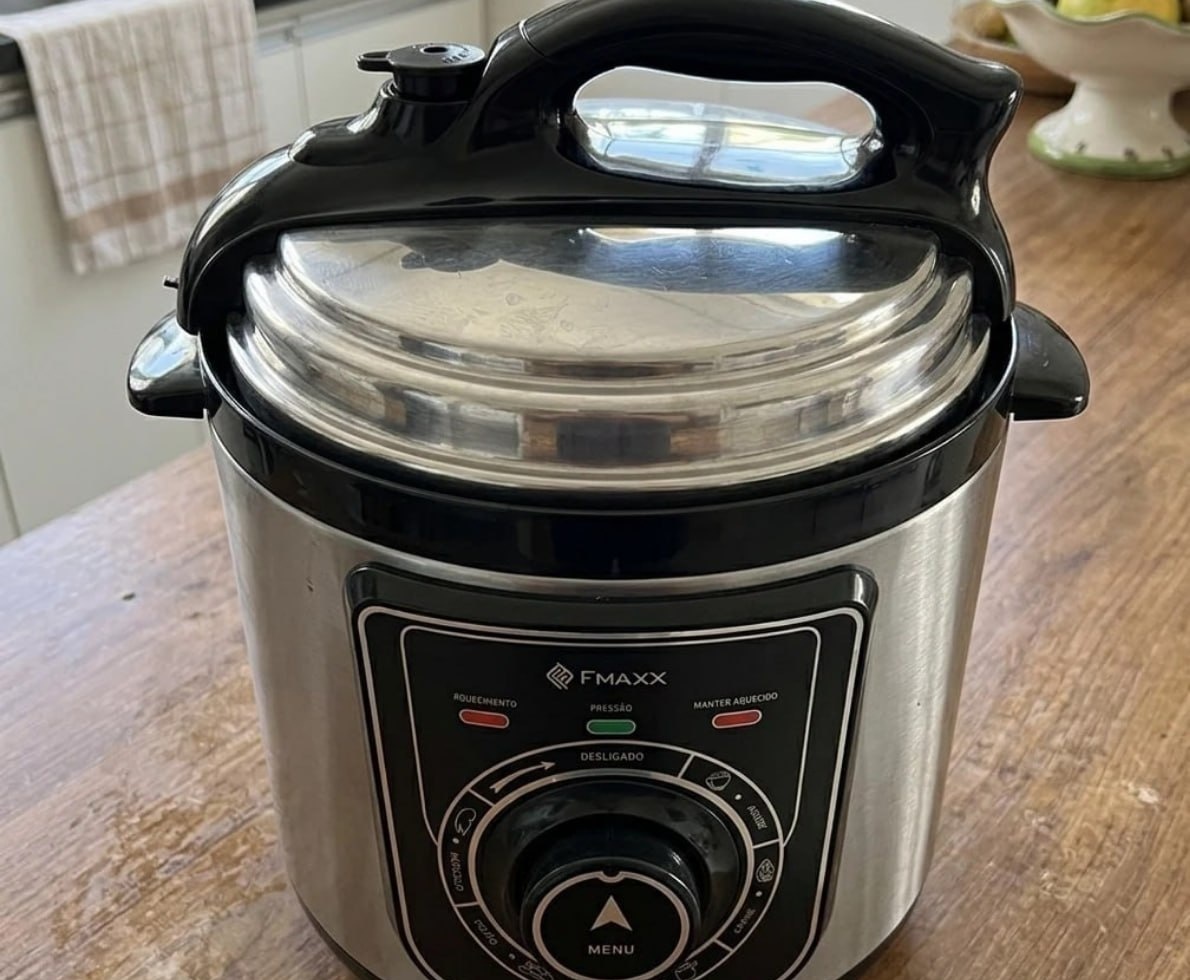 Panela De Pressão Elétrica Fmaxx 4 Litros 800W