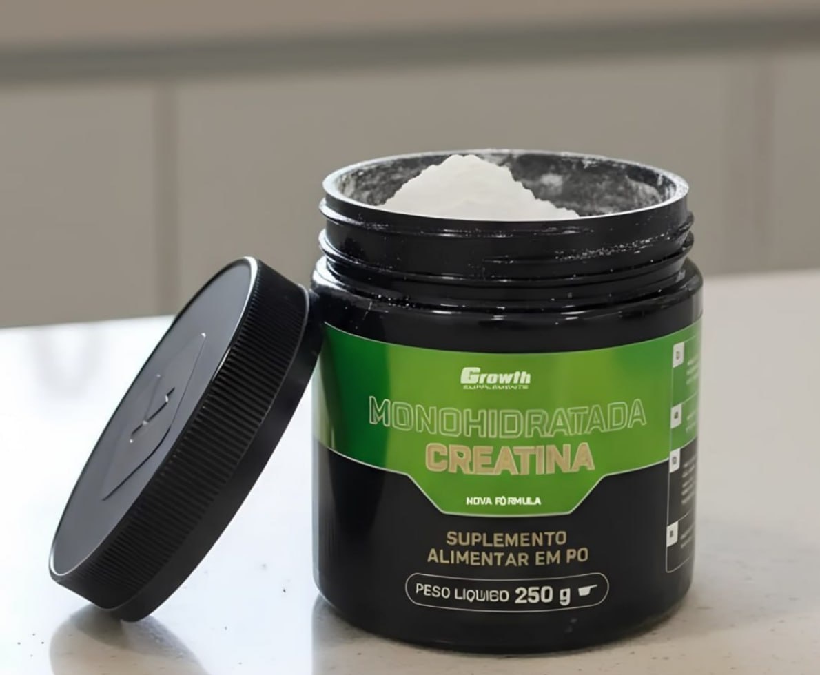 Creatina Growth Supplements Monohidratada em pó 250g