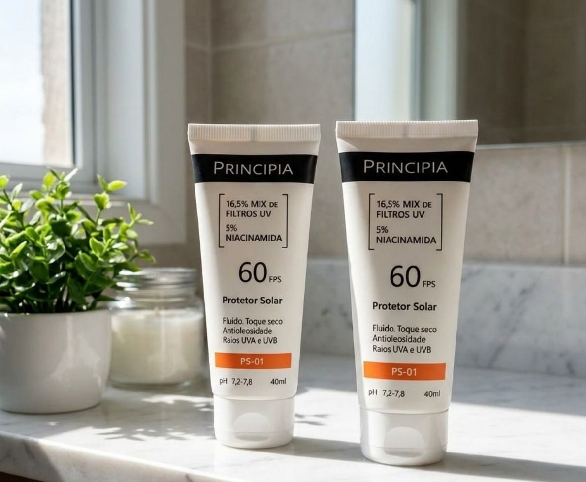 Principia Kit Protetor Solar Facial Ps-01 FPS60