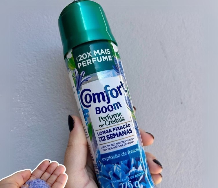 Comfort Boom Cristais Explosão de Frescor 275g