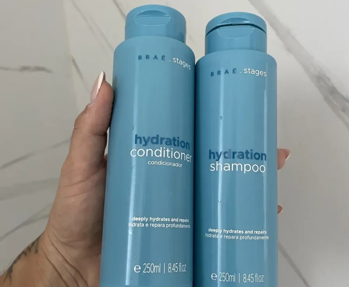 Kit Hidratação Braé Stages Shampoo  Condicionador Hydration
