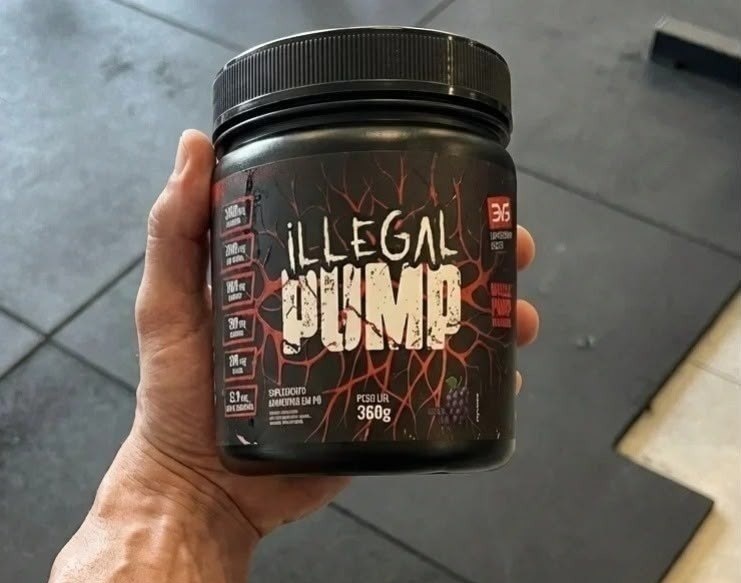 Pré-Treino Illegal Pump 3VS 360g Uva