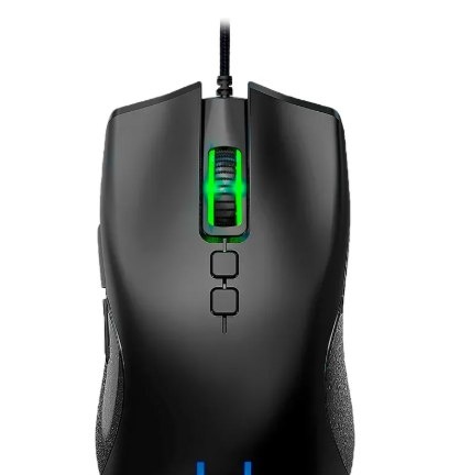 Mouse Gamer Multi Warrior 7 botões Rush Rgb 12000dpi - Mo392 Cor Preto
