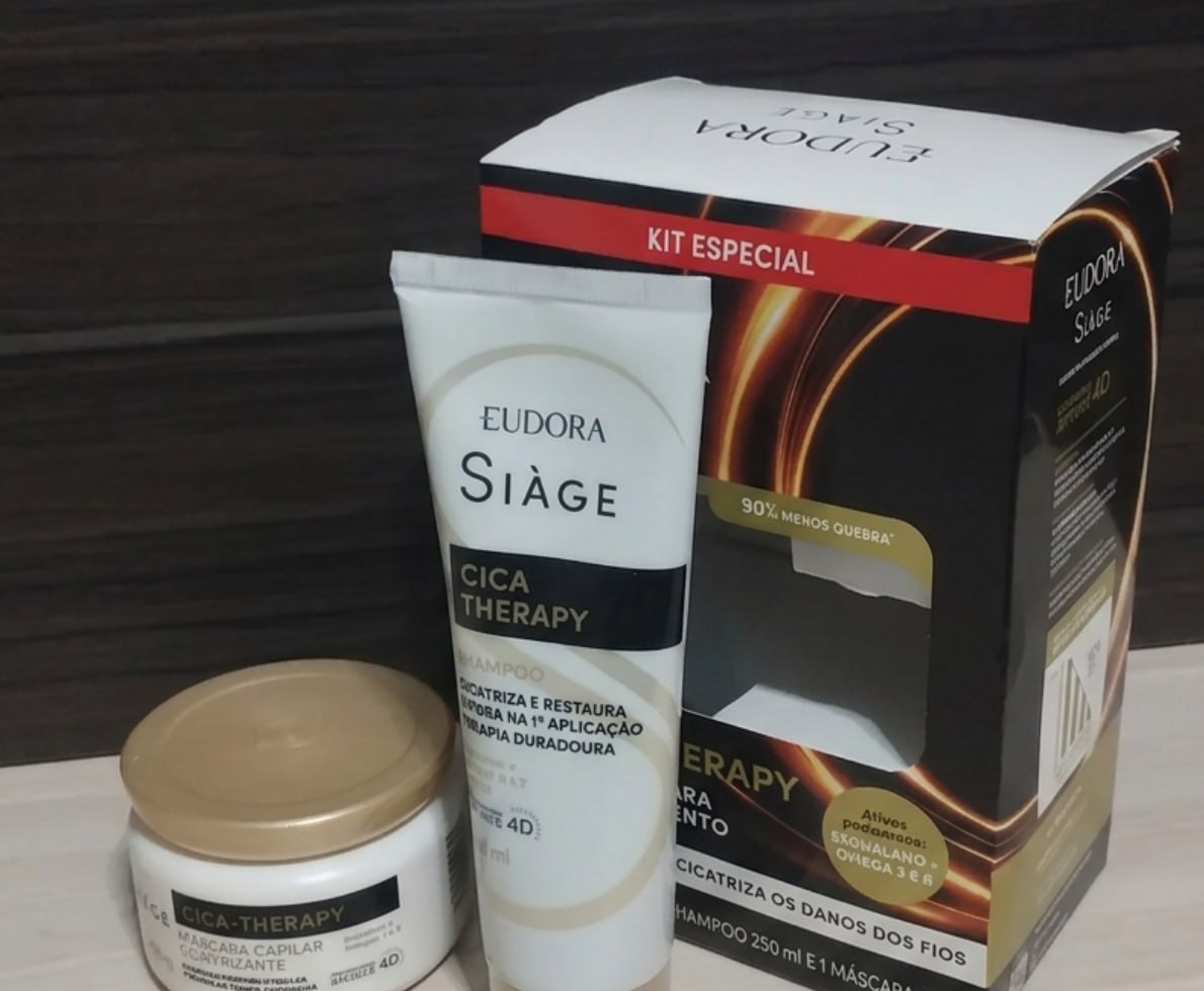 Eudora Siage Cica-therapy Shampoo  Máscara