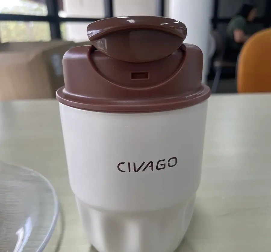 Copo Térmico Civago Com Tampa 300ml