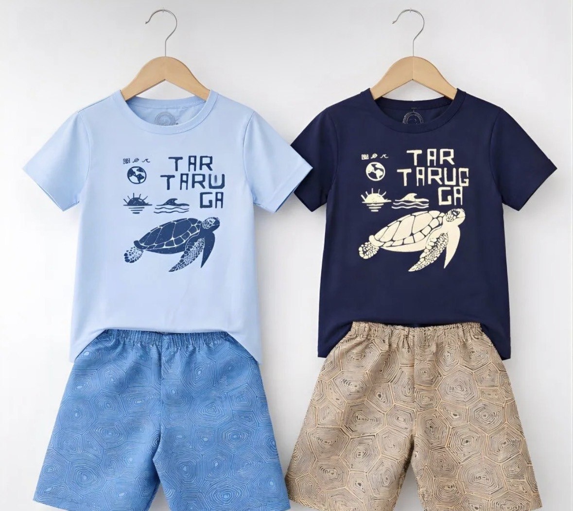 Conjunto Infantil Verão Roupa De Criança Menino 01 A 10 Anos